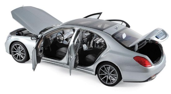 Immagine di MERCEDES S CLASS AMG LINE 2018 SILVER 1:18