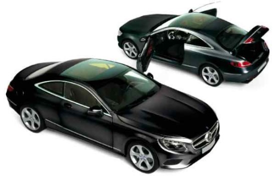 Immagine di MERCEDES S-CLASS COUPE  2014 BLACK 1:18
