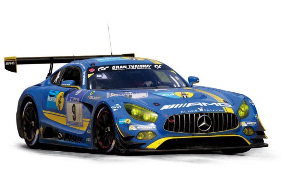 Immagine di MERCEDES AMG GT3 N.9 4th 24 H NURBURGRING 2016 1:18