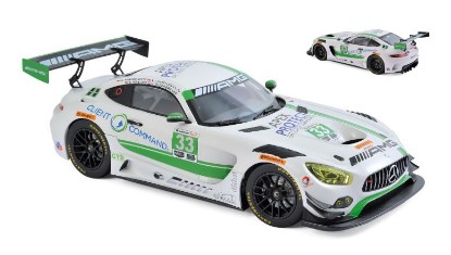 Immagine di MERCEDES GT3 N.33 3rd CLASS 24 H DAYTONA 2017 KEATING-BLEEK.-CHRIST.1:18