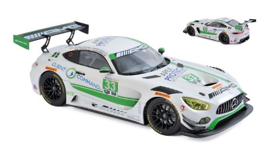 Immagine di MERCEDES GT3 N.33 3rd CLASS 24 H DAYTONA 2017 KEATING-BLEEK.-CHRIST.1:18