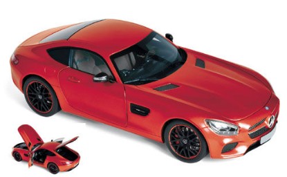 Immagine di MERCEDES AMG GT 2015 RED 1:18