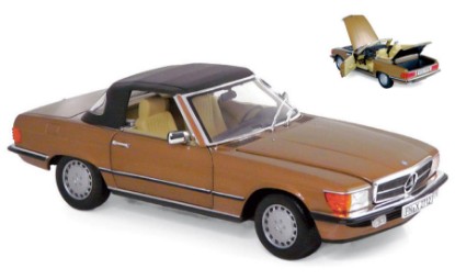 Immagine di MERCEDES 300 SL 1986 GOLD METALLIC 1:18