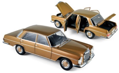 Immagine di MERCEDES 280 SE SEDAN 1968 GOLD MET. 1:18