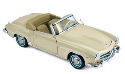 Immagine di MERCEDES 190 SL 1957 IVORY 1:18
