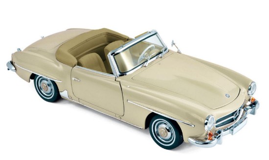 Immagine di MERCEDES 190 SL 1957 IVORY 1:18
