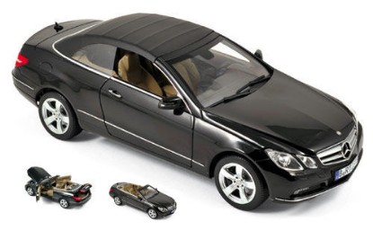 Immagine di MERCEDES E-KLASSE CABRIOLET 2010 BLACK 1:18