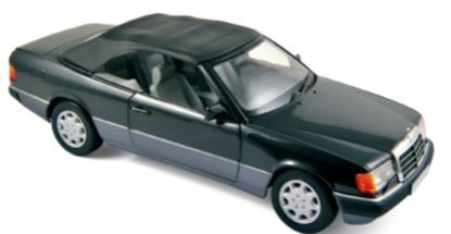 Immagine di MERCEDES 300CE-24 CABRIOLET 1990 BLACK 1:18