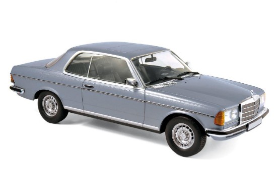 Immagine di MERCEDES 280 CE 1980 SILVERBLUE METALLIC 1:18