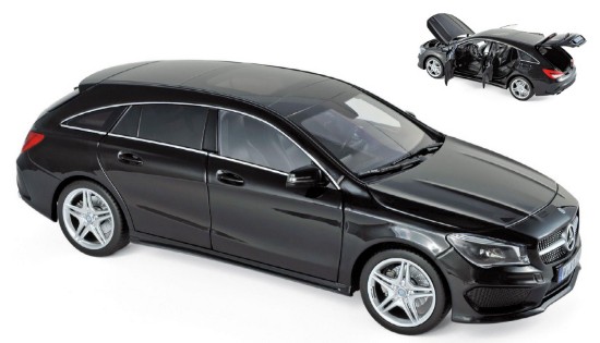 Immagine di MERCEDES CLA SHOOTING BRAKE 2015 BLACK 1:18