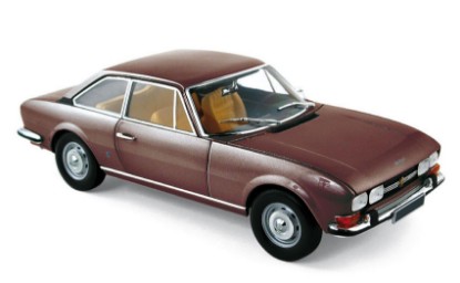 Immagine di PEUGEOT 504 COUPE  1973 BROWN METALLIC 1:18