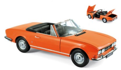 Immagine di PEUGEOT 504 CABRIOLET 1970 CAPUCINE YELLOW 1:18