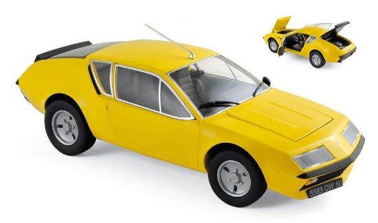 Immagine di RENAULT ALPINE A310 1977 YELLOW 1:18