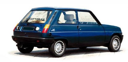 Immagine di RENAULT 5 ALPINE TURBO 1981 NAVY BLUE 1:18