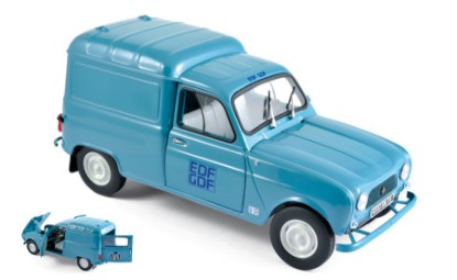 Immagine di RENAULT 4 F4 1965 EDF-GDF 1:18