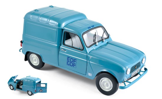 Immagine di RENAULT 4 F4 1965 EDF-GDF 1:18