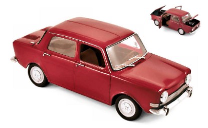 Immagine di SIMCA 1000 LS 1974 AMARANT RED 1:18