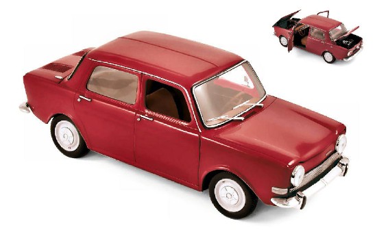 Immagine di SIMCA 1000 LS 1974 AMARANT RED 1:18