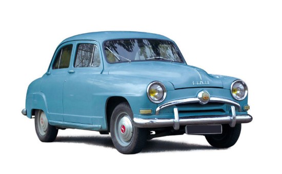 Immagine di SIMCA 9 ARONDE 1954 LIGHT BLUE 1:18