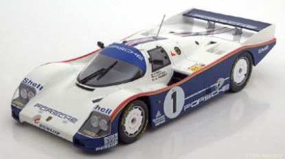 Immagine di PORSCHE 962 C N.1 WINNER LM 1986 D.BELL-H.J.STUCK-A.HOLBERT 1:18
