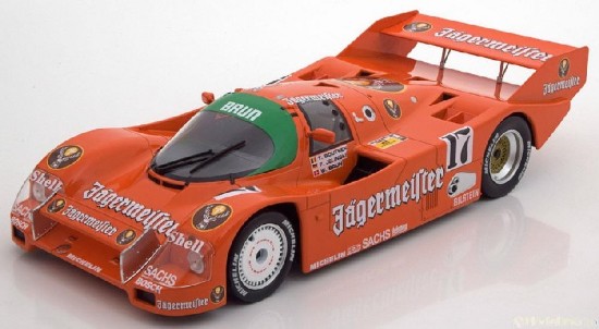 Immagine di PORSCHE 962 C N.17 WINNER 1000 KM SPA 1986 BOUTSEN-JELINSKI-BRUN 1:18