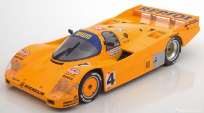 Immagine di PORSCHE 962 C N.4 ACCIDENT LM 1988 M.REUTER-W.LECHNER-F.HUNKELER 1:18