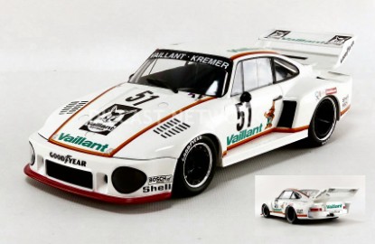 Immagine di PORSCHE 935 N.51 2nd DRM ZOLDER 1977 B.WOLLEK 1:18