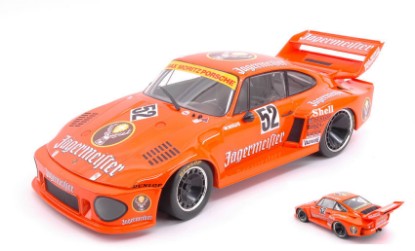 Immagine di PORSCHE 935 JAGERMEISTER N.52 WINNER DRM ZOLDER 1977 M.SCHURTI 1:18