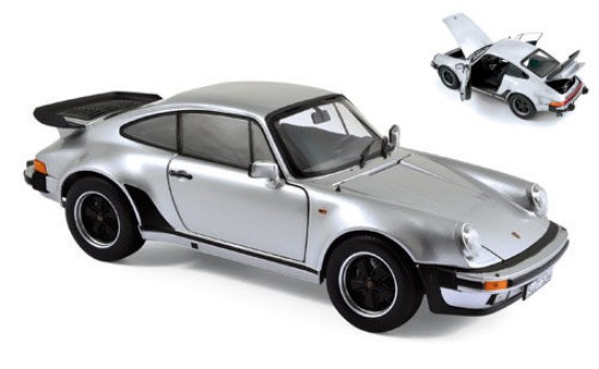 Immagine di PORSCHE 911 TURBO 3,3L 1977 SILVER 1:18