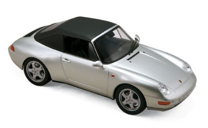 Immagine di PORSCHE 911 CABRIOLET 1994 SILVER 1:18