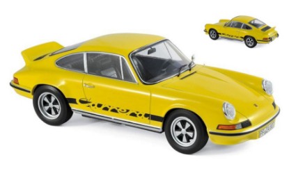 Immagine di PORSCHE 911 RS TOURING 1973 YELLOW & BLACK 1:18