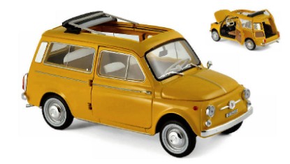 Immagine di FIAT 500 GIARDINIERA 1968 POSITANO YELLOW 1:18