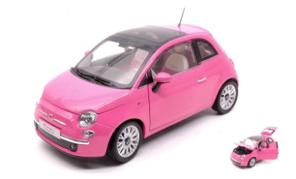 Immagine di FIAT 500 2010 SO PINK 1:18