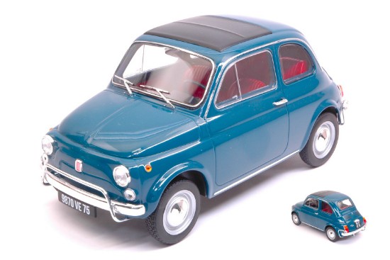 Immagine di FIAT 500 L 1968 BLUE 1:18