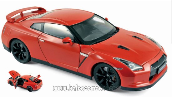 Immagine di NISSAN GT-R R-35 2008 RED 1:18