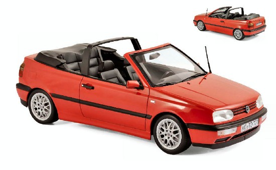 Immagine di VW GOLF CABRIOLET 1995 RED 1:18