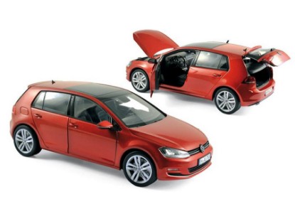 Immagine di VW GOLF 2013 SUNSET RED 1:18