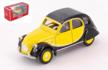 Immagine di CITROEN 2CV CHARLESTON 1982 BLACK/YELLOW 1:64