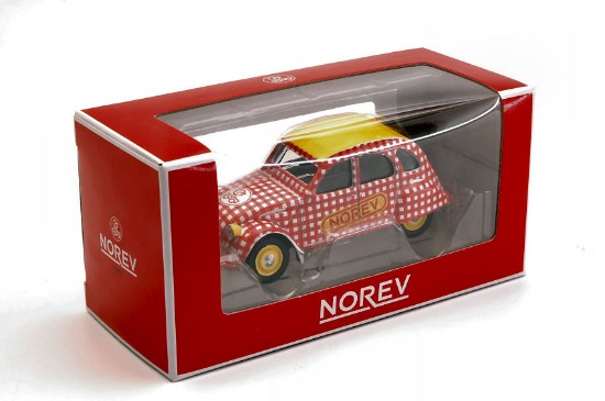 Immagine di CITROEN 2CV 6 SPECIAL 1980 "CYCLISTE - RED & WHITE" 1:64
