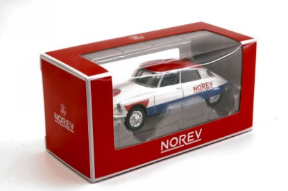 Immagine di CITROEN DS 19 1958 "CYCLISTE - BLUE WHITE RED" 1:64