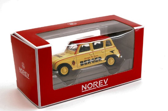 Immagine di RENAULT 4 1964 "CYCLISTE YELLOW RED BLACK" 1:64