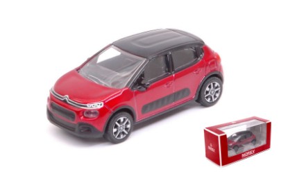 Immagine di CITROEN C3 2016 RED & BLACK 1:64
