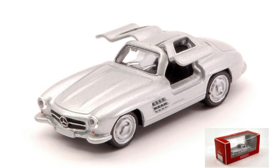 Immagine di MERCEDES 300 SL 1955 SILVER 1:64