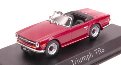 Immagine di TRIUMPH TR6 1970 DAMSON RED 1:43