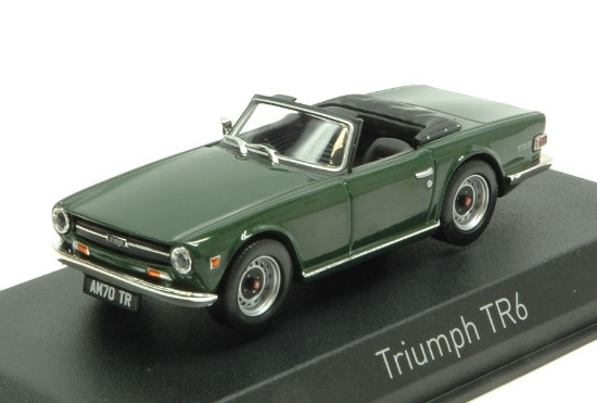 Immagine di TRIUMPH TR6 1970 ENGLISH GREEN 1:43