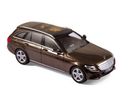 Immagine di MERCEDES C-KLASSE ESTATE 2014 BROWN METALLIC 1:43