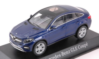 Immagine di MERCEDES GLE-COUPE  2015 BLUE METALLIC 1:43