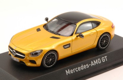 Immagine di MERCEDES AMG GT 2015 METALLIC YELLOW 1:43