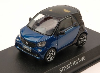 Immagine di SMART FORTWO 2015 BLACK & BLUE 1:43
