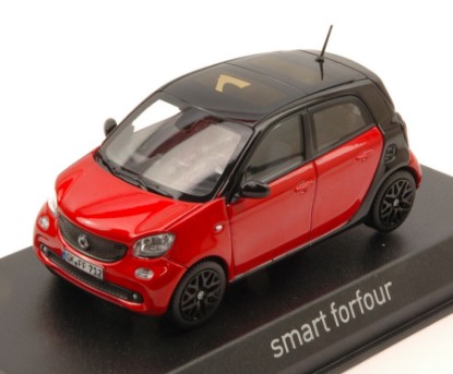 Immagine di SMART FORFOUR 2015 BLACK & RED 1:43
